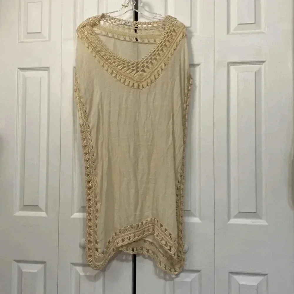 Beach cover tunic dress top shirt